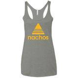 T-Shirts Venetian Grey / X-Small Nachos Women's Triblend Racerback Tank