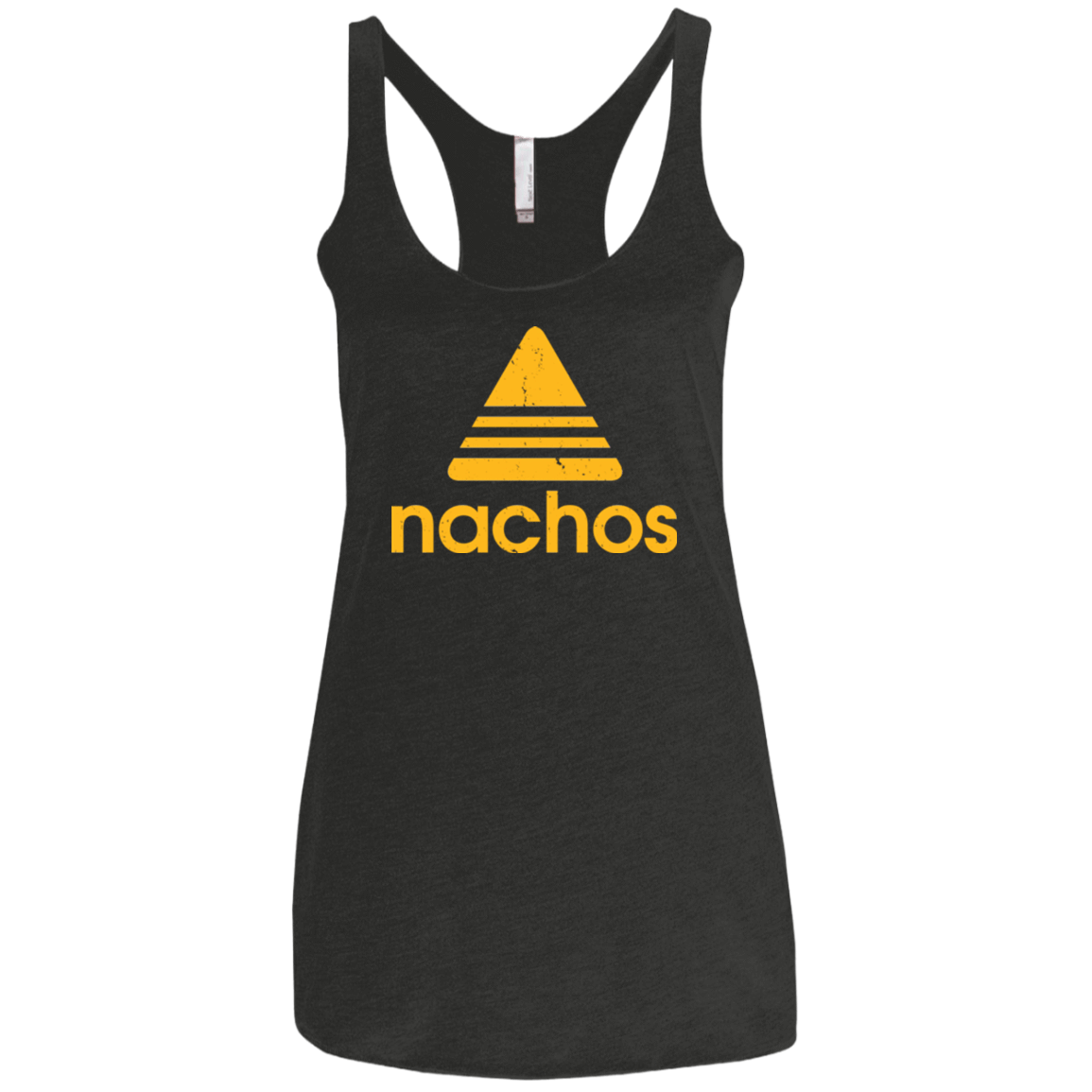 T-Shirts Vintage Black / X-Small Nachos Women's Triblend Racerback Tank