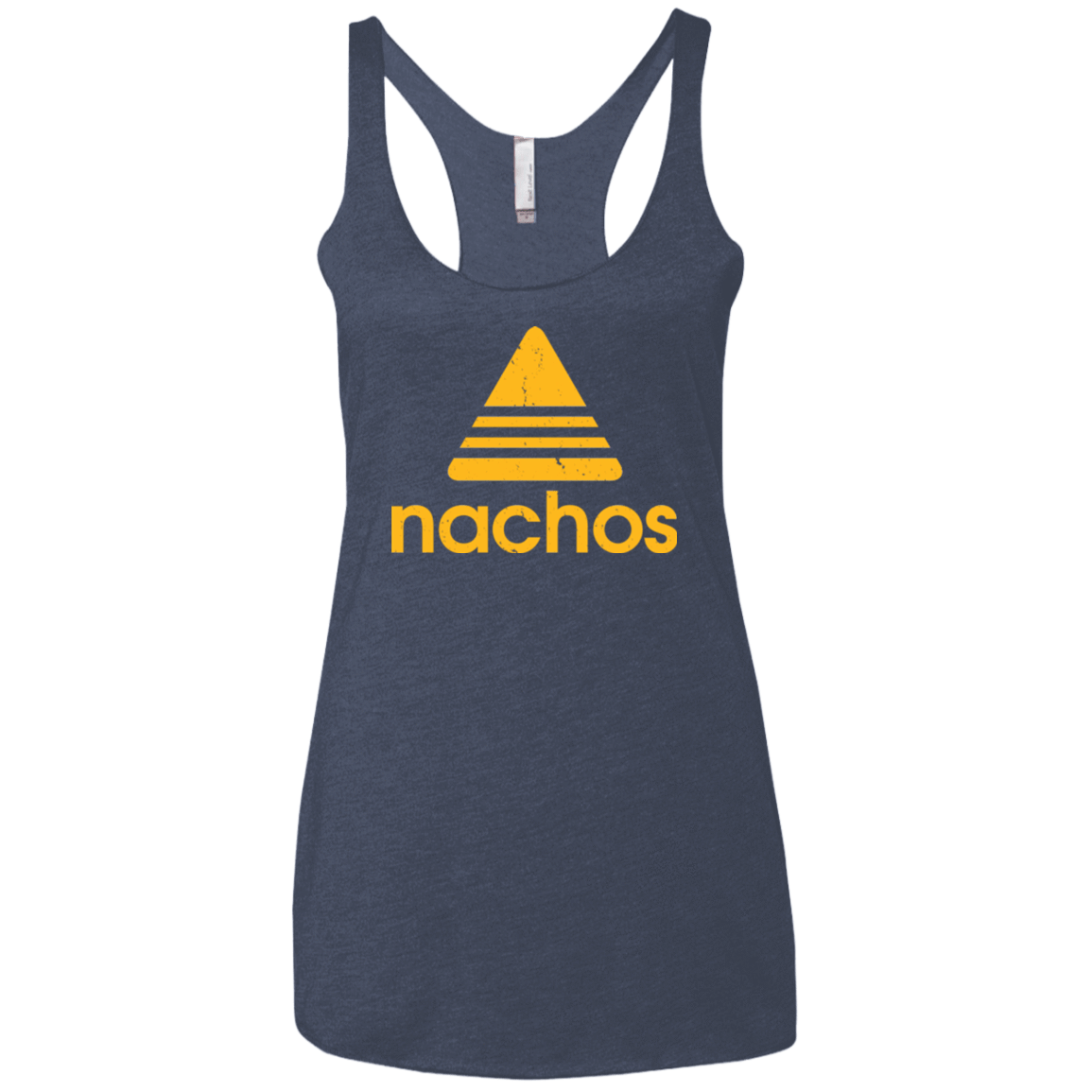 T-Shirts Vintage Navy / X-Small Nachos Women's Triblend Racerback Tank
