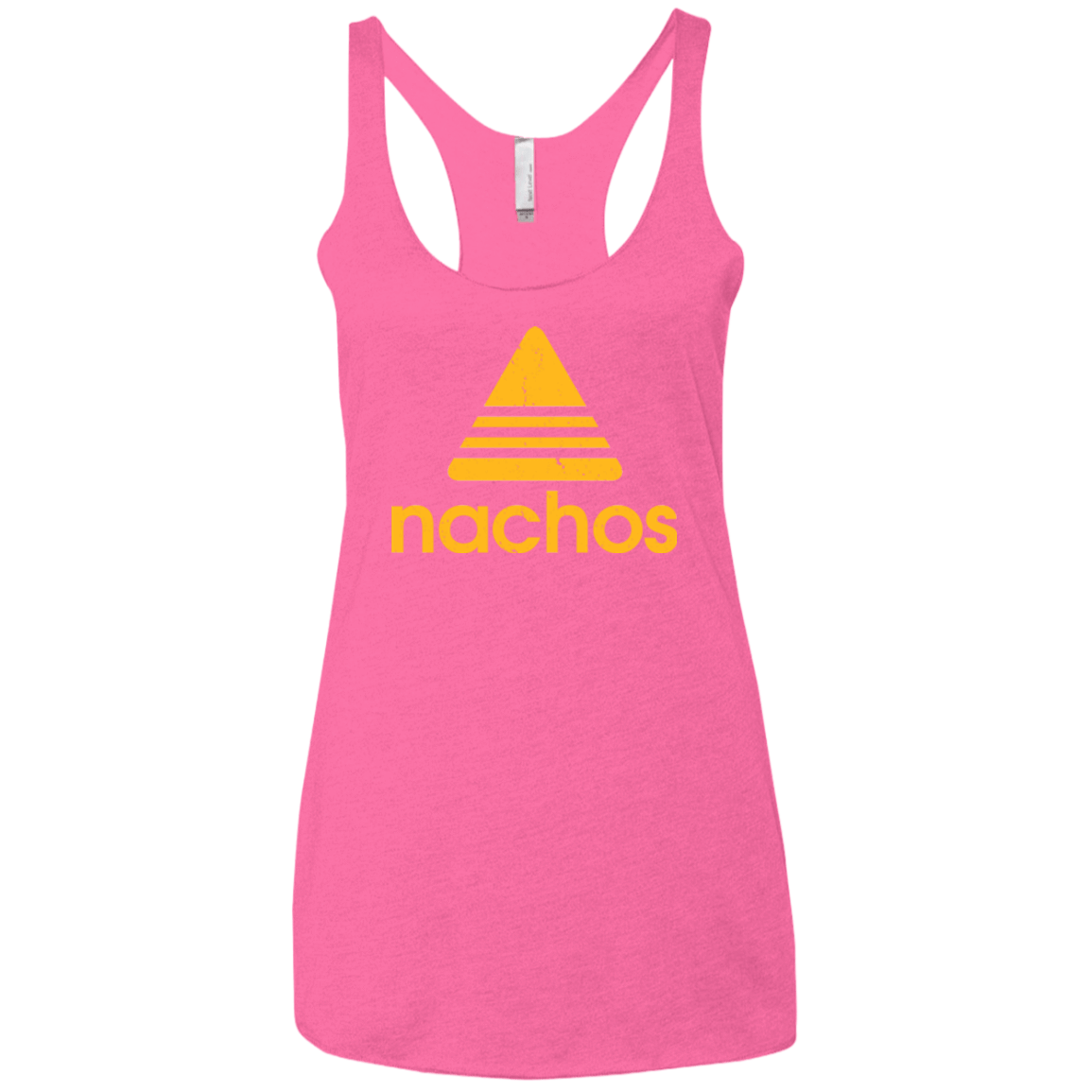 T-Shirts Vintage Pink / X-Small Nachos Women's Triblend Racerback Tank