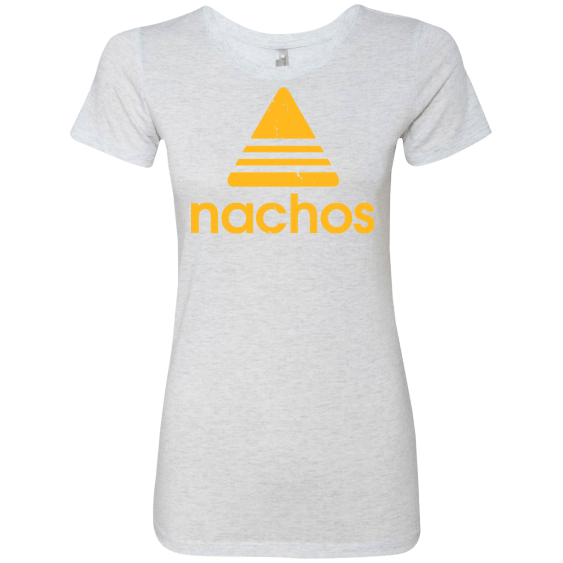 T-Shirts Heather White / Small Nachos Women's Triblend T-Shirt