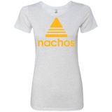 T-Shirts Heather White / Small Nachos Women's Triblend T-Shirt