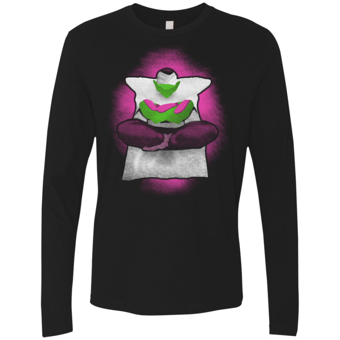 T-Shirts Black / Small Namekian Men's Premium Long Sleeve