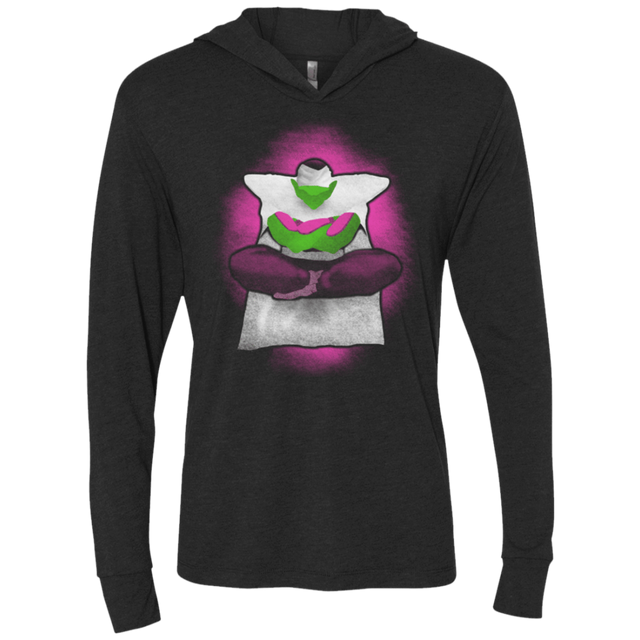 T-Shirts Vintage Black / X-Small Namekian Triblend Long Sleeve Hoodie Tee