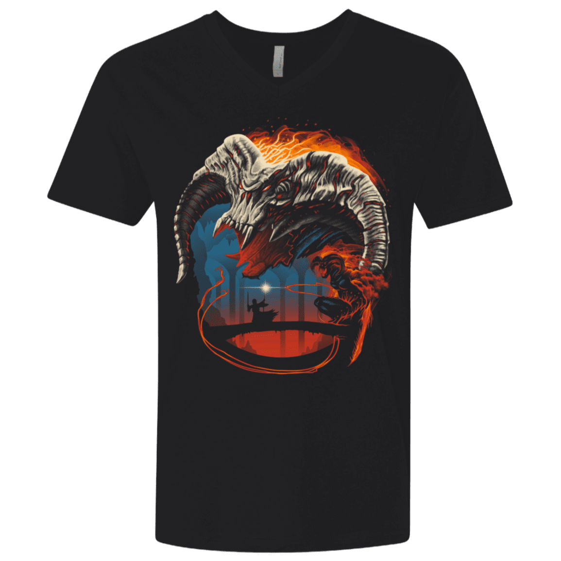 T-Shirts Black / X-Small Nameless Terror Men's Premium V-Neck