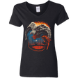 T-Shirts Black / S Nameless Terror Women's V-Neck T-Shirt