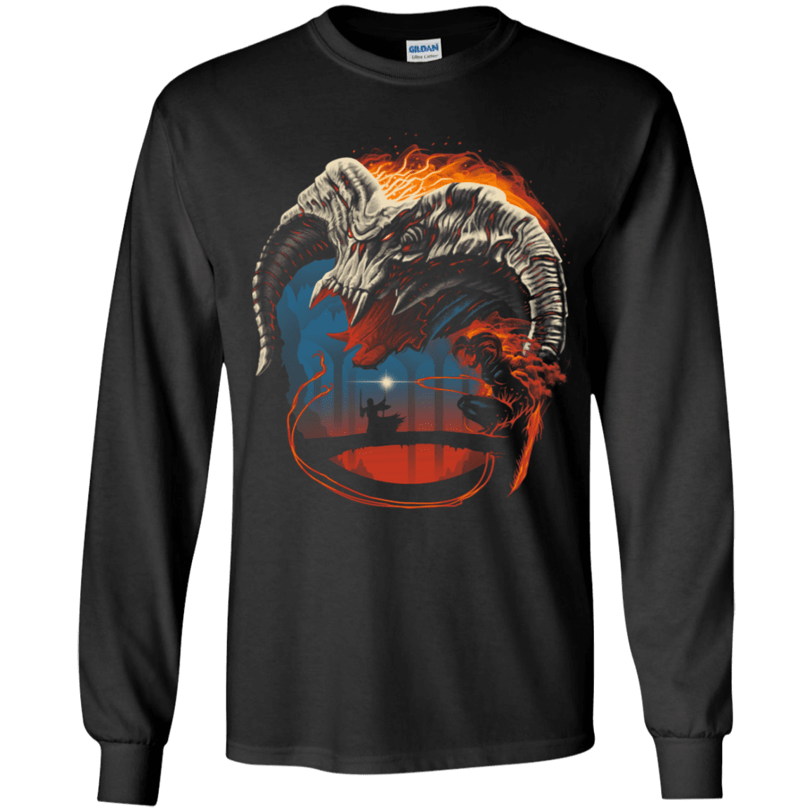T-Shirts Black / YS Nameless Terror Youth Long Sleeve T-Shirt
