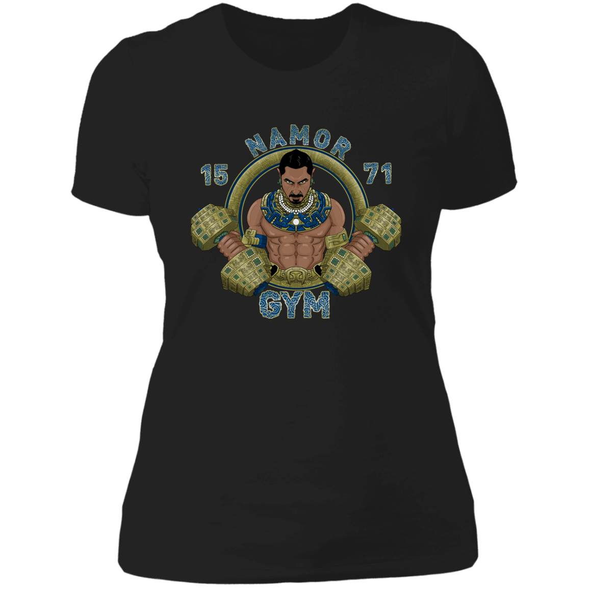 T-Shirts Black / X-Small Namor Gym Women's Premium T-Shirt