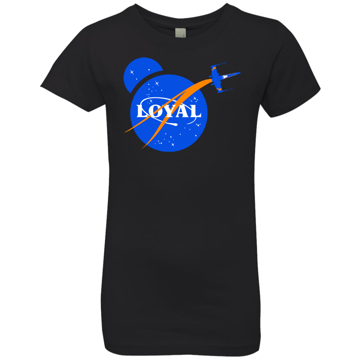 T-Shirts Black / YXS Nasa Dameron Loyal Girls Premium T-Shirt