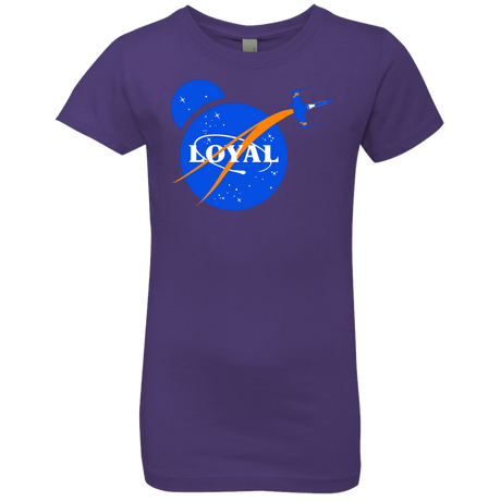 T-Shirts Purple Rush / YXS Nasa Dameron Loyal Girls Premium T-Shirt