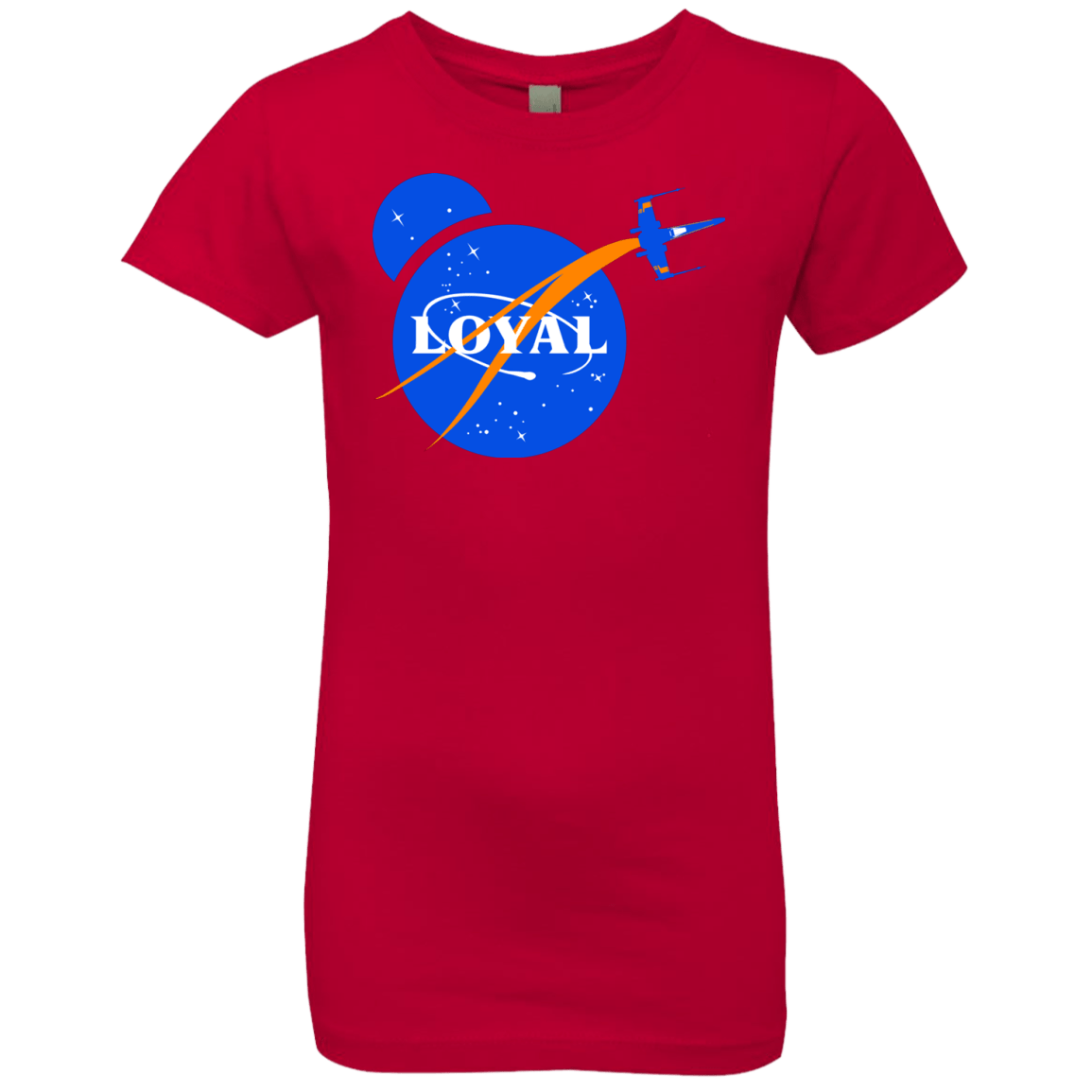 T-Shirts Red / YXS Nasa Dameron Loyal Girls Premium T-Shirt
