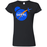 T-Shirts Black / S Nasa Dameron Loyal Junior Slimmer-Fit T-Shirt