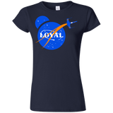 T-Shirts Navy / S Nasa Dameron Loyal Junior Slimmer-Fit T-Shirt