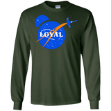 T-Shirts Forest Green / S Nasa Dameron Loyal Men's Long Sleeve T-Shirt