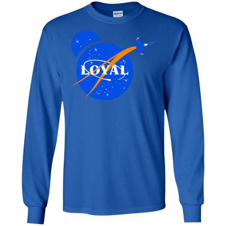 T-Shirts Royal / S Nasa Dameron Loyal Men's Long Sleeve T-Shirt