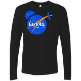 T-Shirts Black / S Nasa Dameron Loyal Men's Premium Long Sleeve