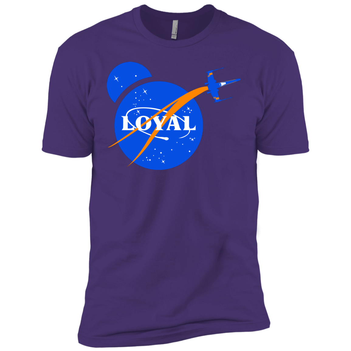 T-Shirts Purple Rush/ / X-Small Nasa Dameron Loyal Men's Premium T-Shirt