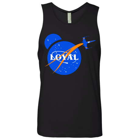 T-Shirts Black / S Nasa Dameron Loyal Men's Premium Tank Top