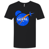 T-Shirts Black / X-Small Nasa Dameron Loyal Men's Premium V-Neck