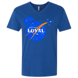 T-Shirts Royal / X-Small Nasa Dameron Loyal Men's Premium V-Neck