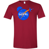 T-Shirts Cardinal Red / S Nasa Dameron Loyal Men's Semi-Fitted Softstyle