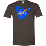 T-Shirts Dark Chocolate / S Nasa Dameron Loyal Men's Semi-Fitted Softstyle