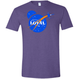 T-Shirts Heather Purple / S Nasa Dameron Loyal Men's Semi-Fitted Softstyle