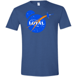 T-Shirts Heather Royal / X-Small Nasa Dameron Loyal Men's Semi-Fitted Softstyle