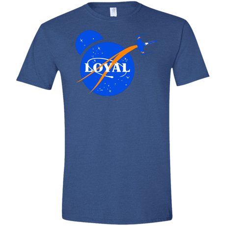T-Shirts Heather Royal / X-Small Nasa Dameron Loyal Men's Semi-Fitted Softstyle