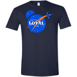 T-Shirts Navy / X-Small Nasa Dameron Loyal Men's Semi-Fitted Softstyle