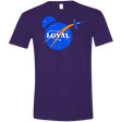 T-Shirts Purple / S Nasa Dameron Loyal Men's Semi-Fitted Softstyle