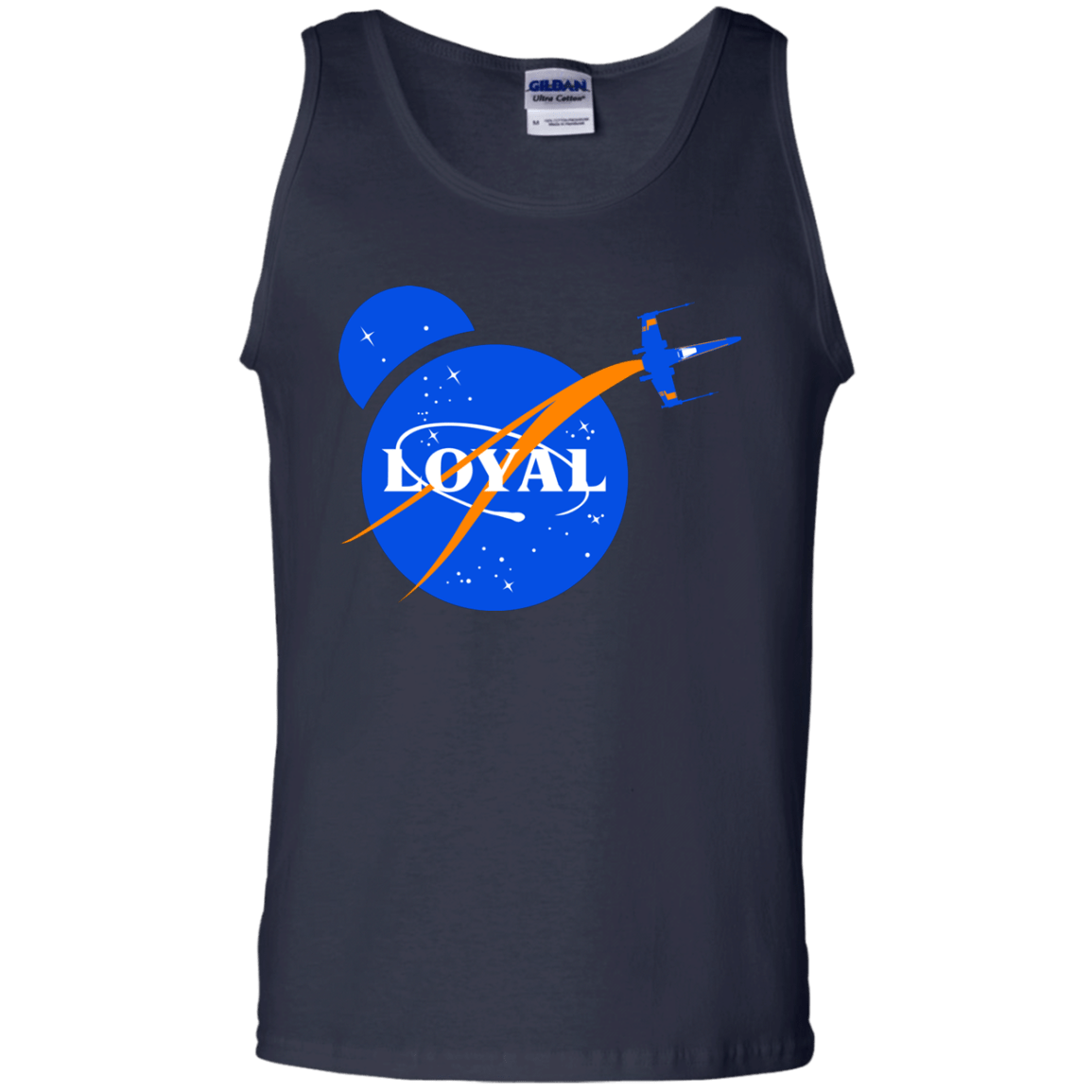 T-Shirts Navy / S Nasa Dameron Loyal Men's Tank Top