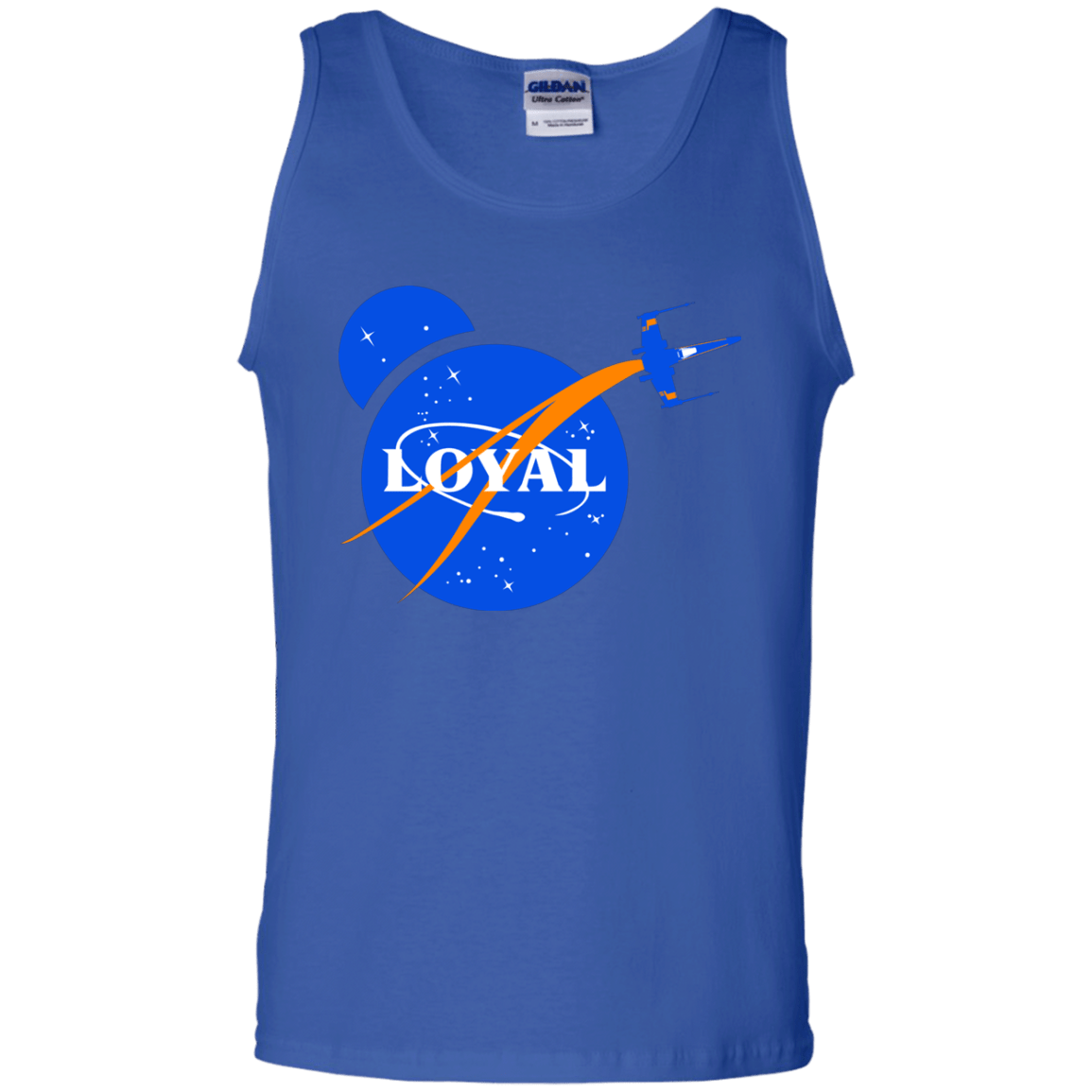 T-Shirts Royal / S Nasa Dameron Loyal Men's Tank Top