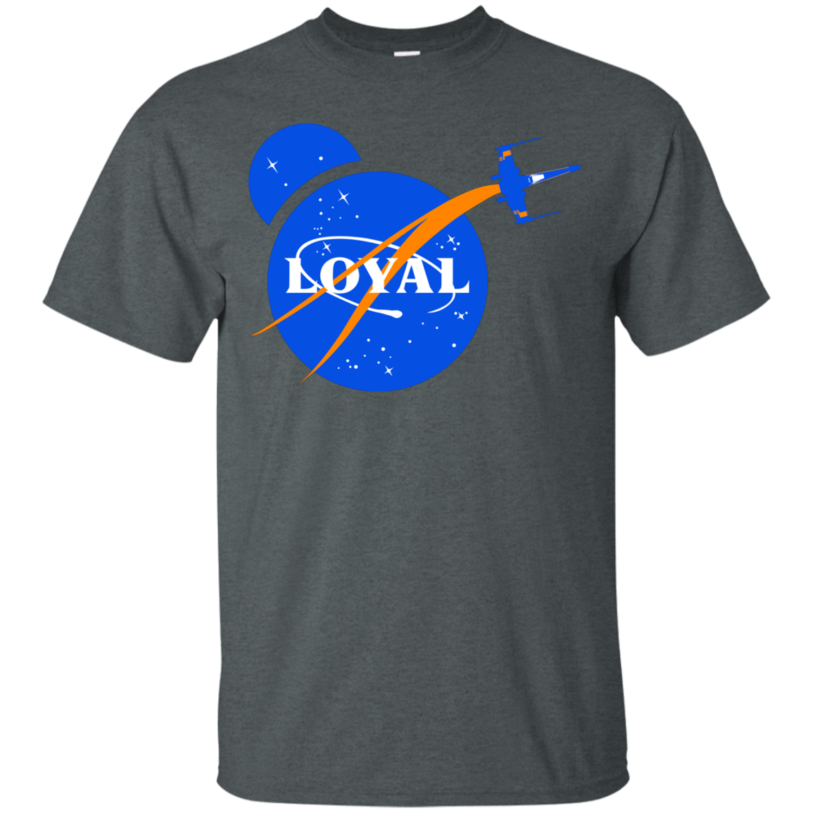 T-Shirts Dark Heather / S Nasa Dameron Loyal T-Shirt