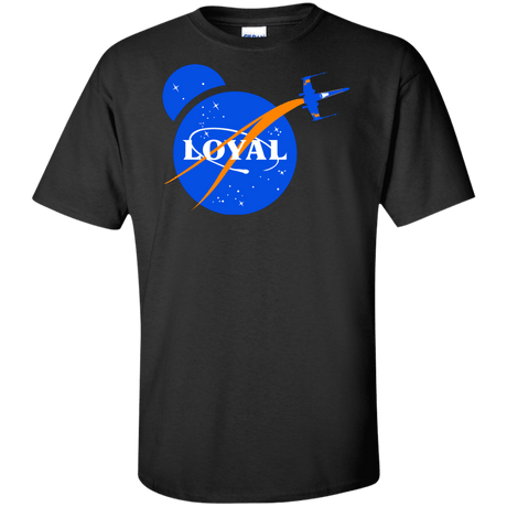 T-Shirts Black / XLT Nasa Dameron Loyal Tall T-Shirt