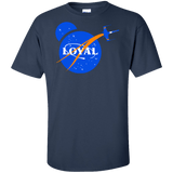 T-Shirts Navy / XLT Nasa Dameron Loyal Tall T-Shirt