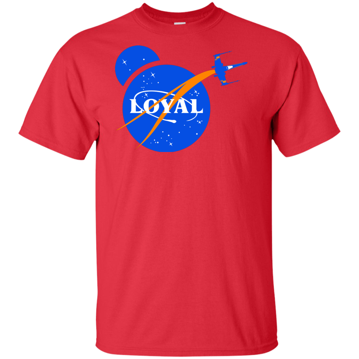T-Shirts Red / XLT Nasa Dameron Loyal Tall T-Shirt