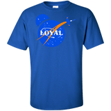 T-Shirts Royal / XLT Nasa Dameron Loyal Tall T-Shirt