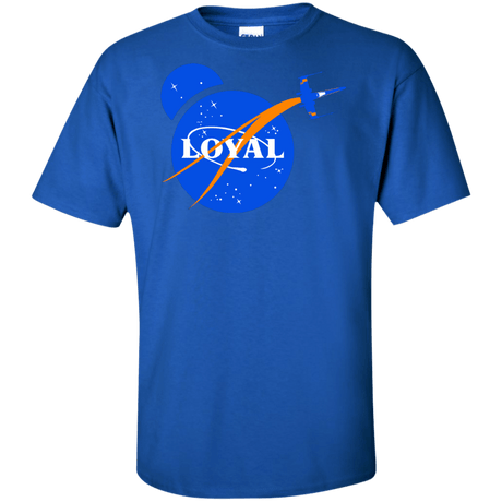 T-Shirts Royal / XLT Nasa Dameron Loyal Tall T-Shirt