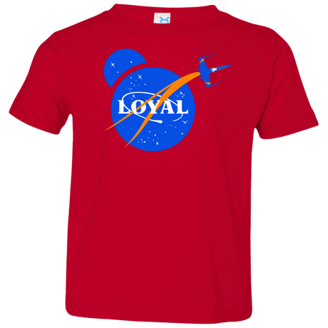 T-Shirts Red / 2T Nasa Dameron Loyal Toddler Premium T-Shirt