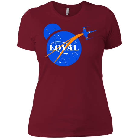 T-Shirts Scarlet / X-Small Nasa Dameron Loyal Women's Premium T-Shirt