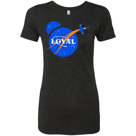T-Shirts Vintage Black / S Nasa Dameron Loyal Women's Triblend T-Shirt