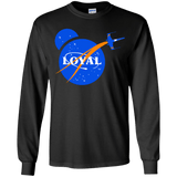 T-Shirts Black / YS Nasa Dameron Loyal Youth Long Sleeve T-Shirt
