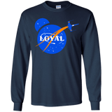 T-Shirts Navy / YS Nasa Dameron Loyal Youth Long Sleeve T-Shirt