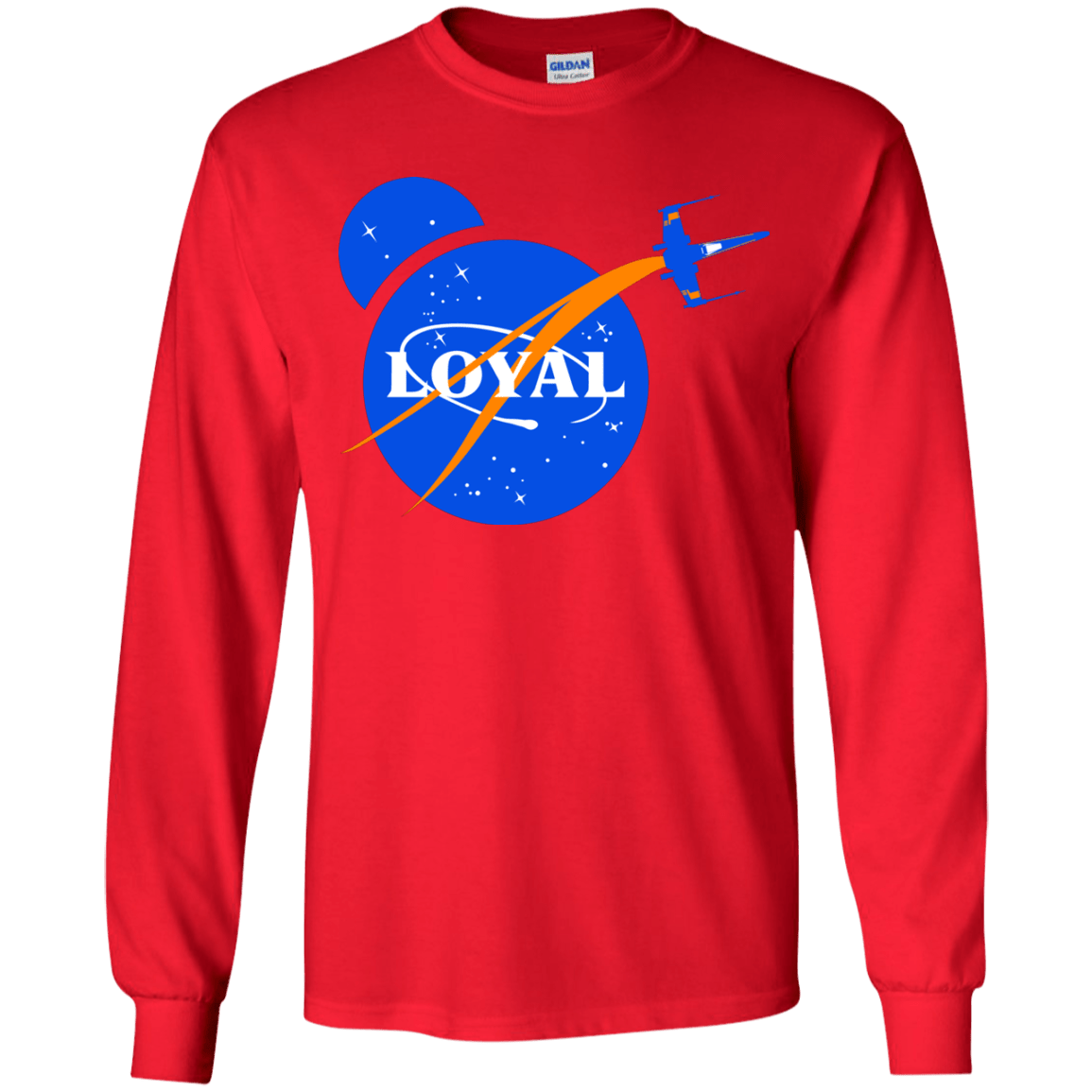 T-Shirts Red / YS Nasa Dameron Loyal Youth Long Sleeve T-Shirt