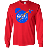 T-Shirts Red / YS Nasa Dameron Loyal Youth Long Sleeve T-Shirt