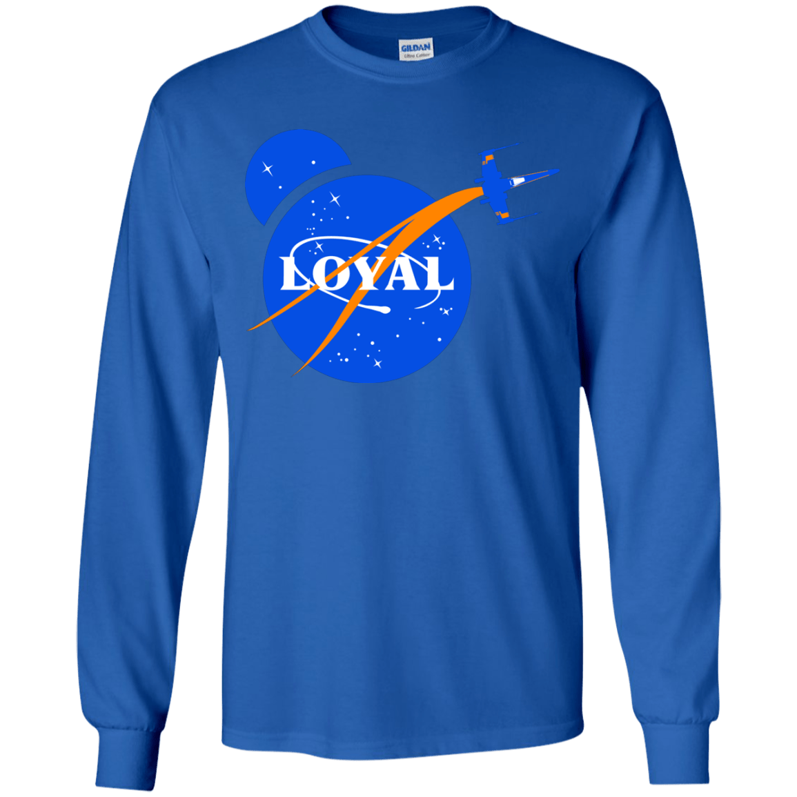 T-Shirts Royal / YS Nasa Dameron Loyal Youth Long Sleeve T-Shirt