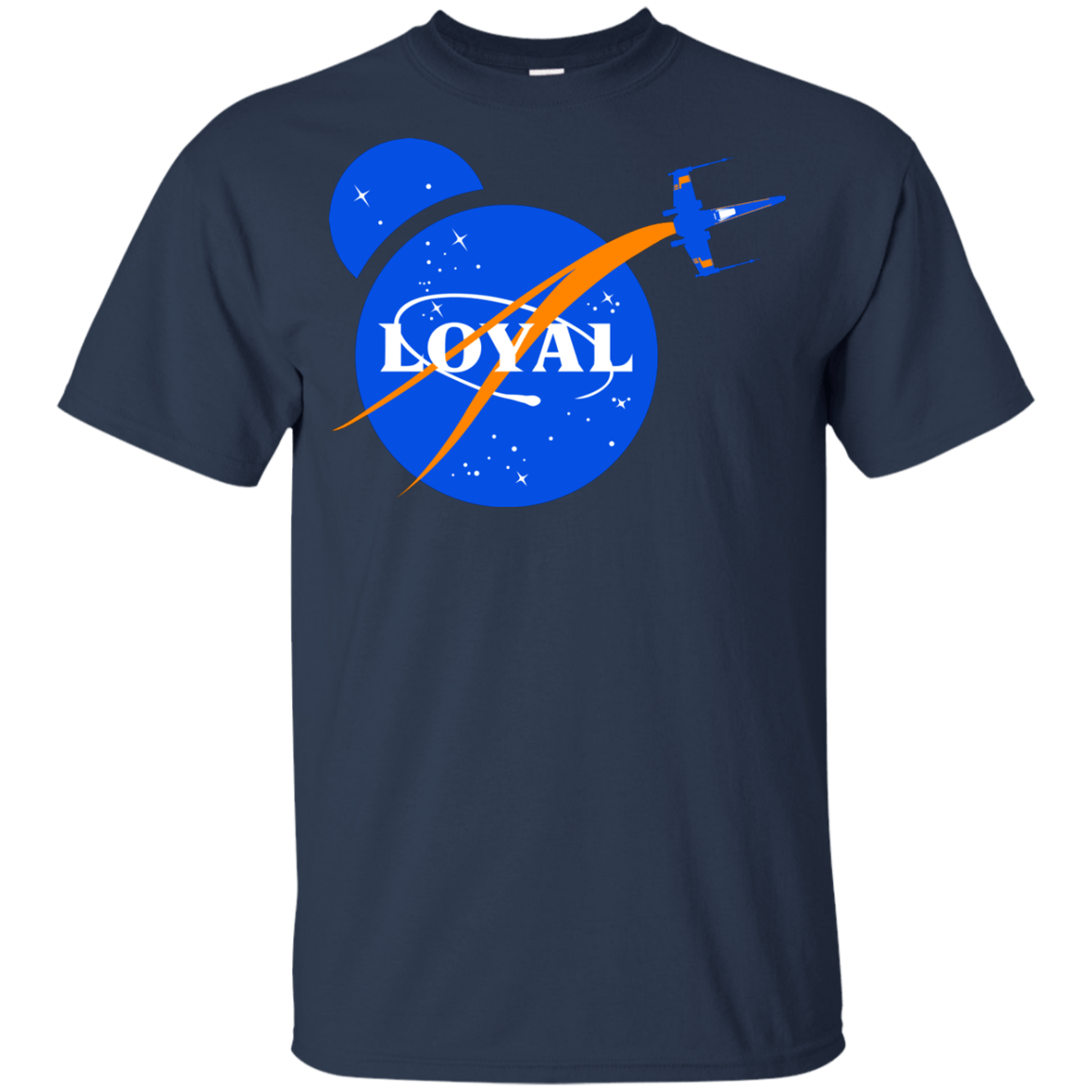 T-Shirts Navy / YXS Nasa Dameron Loyal Youth T-Shirt