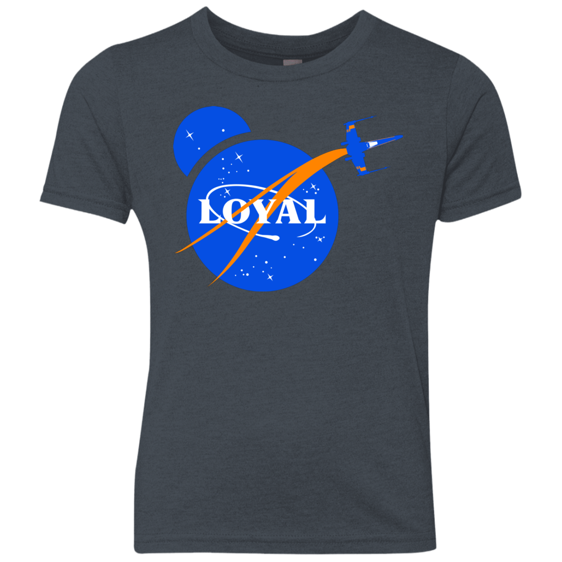 T-Shirts Vintage Navy / YXS Nasa Dameron Loyal Youth Triblend T-Shirt