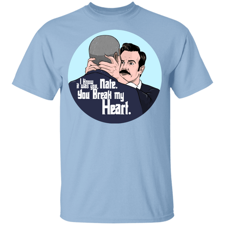 T-Shirts Light Blue / YXS Nate, You Break my Heart Youth T-Shirt